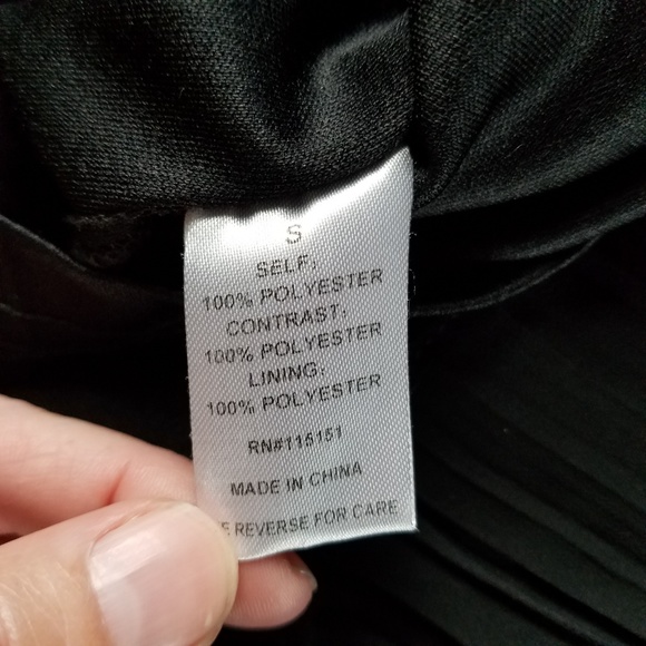 Romeo + Juliet Couture Black Gold Embroidery Dress - Picture 5 of 8